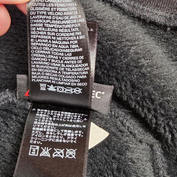 The North Face Women’s Large Polartec Thermal Pro Dark Green Fleece Jacket F12 - Picture 12 of 16